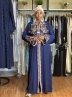 EGYPTIAN EMBROIDERY ABAYA 003