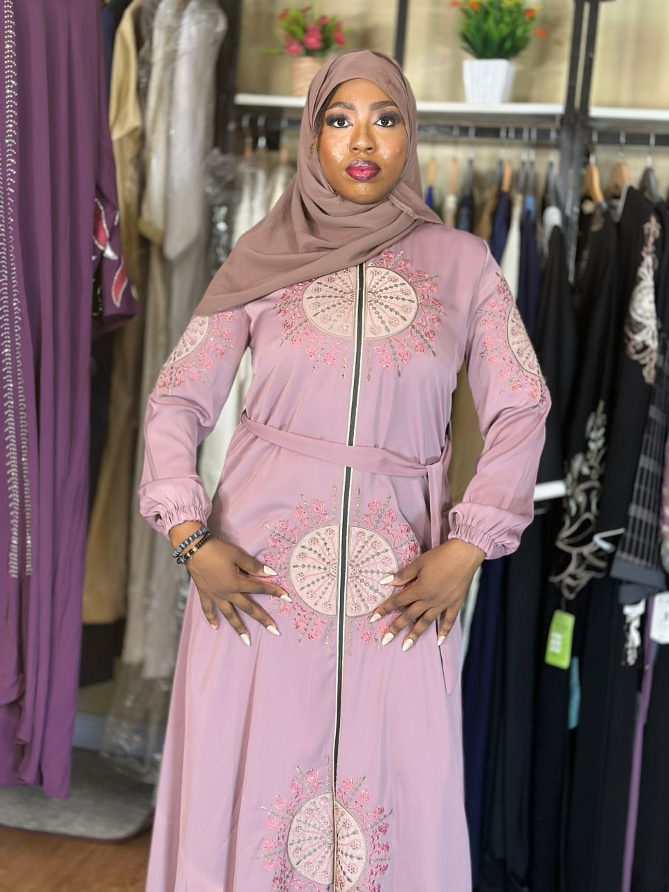 WhatsApp Image 2026-03-07 at 18.05.52 EGYPTIAN ABAYA 026 - Image 1