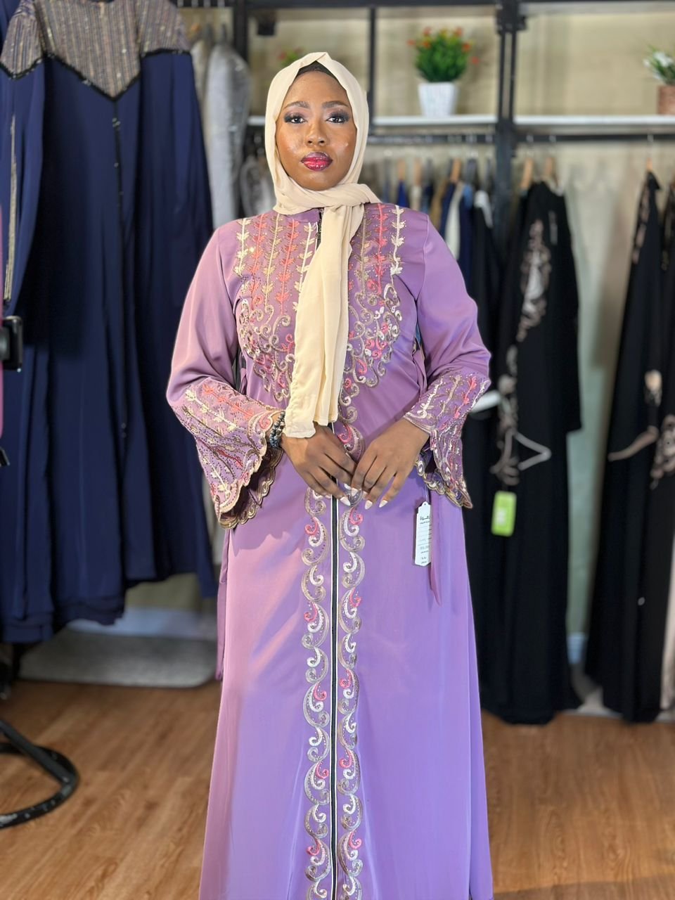 WhatsApp Image 2026-03-07 at 18.12.53 EGYPTIAN ABAYA 031 - Image 1